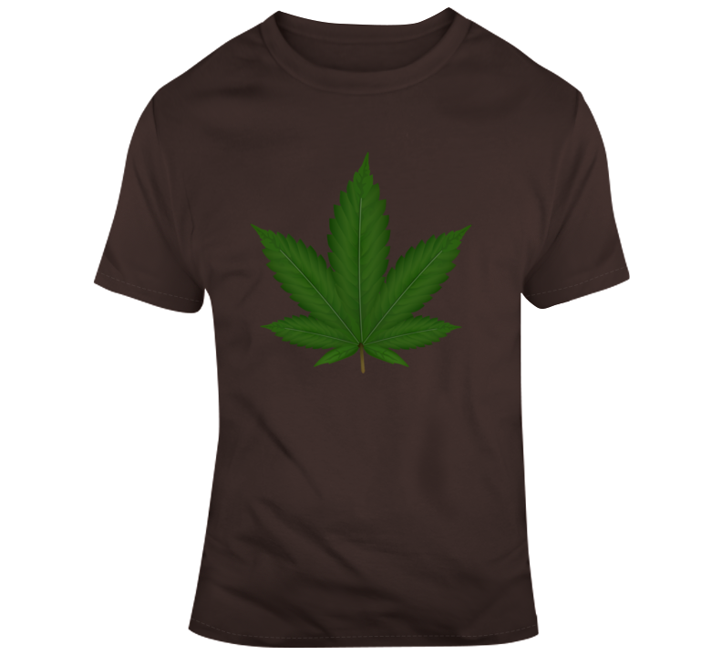 Weed Leaf Cannabis Marijuana Smoke Thc Cbd Fan T Shirt
