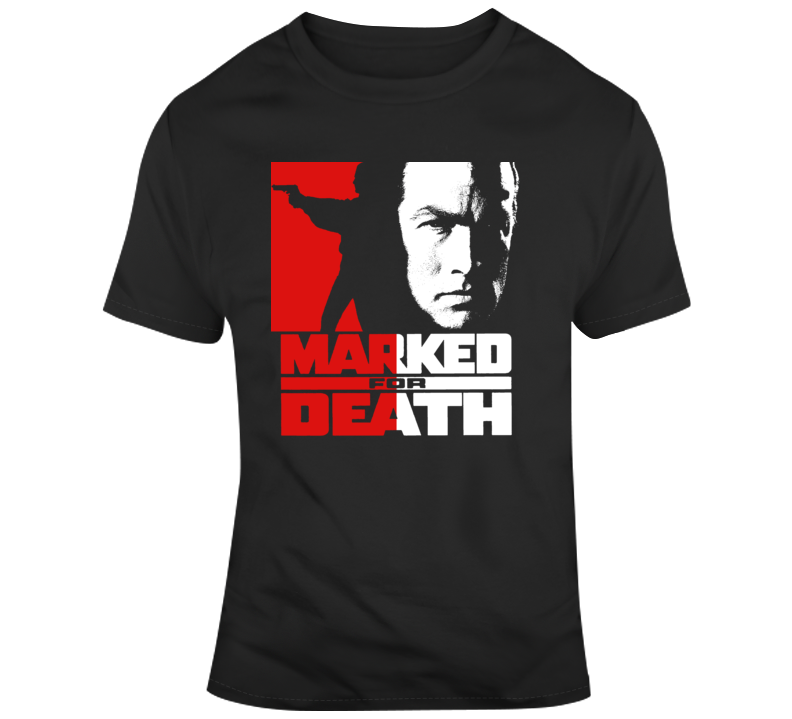 Steven Seagal Akido Marked For Death Movie Jamaica Mma Fan T Shirt