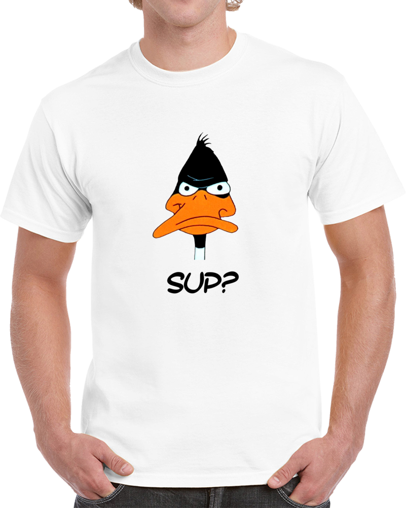 Daffy Duck Sup Funny Parody Cartoon Fan T Shirt
