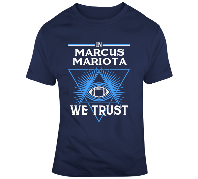 In Marcus Mariota We Trust Tennessee T Shirt