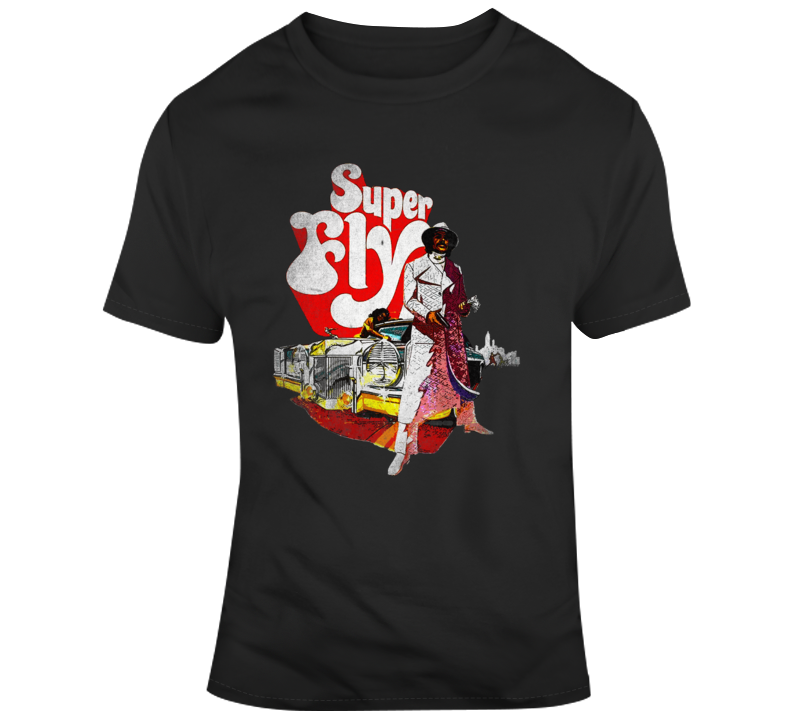 Super Fly 70s Blaxploitation Movie Cult Fan T Shirt All Styles Colors Sizes