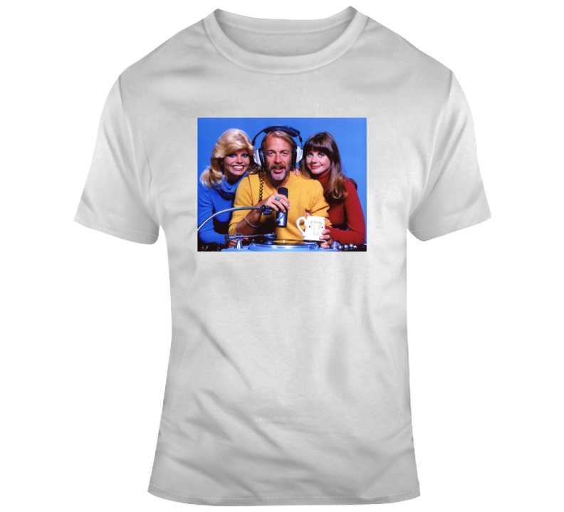 Wkrp In Cincinnati Johnny Fever Loni 70s Tv Fan T Shirt