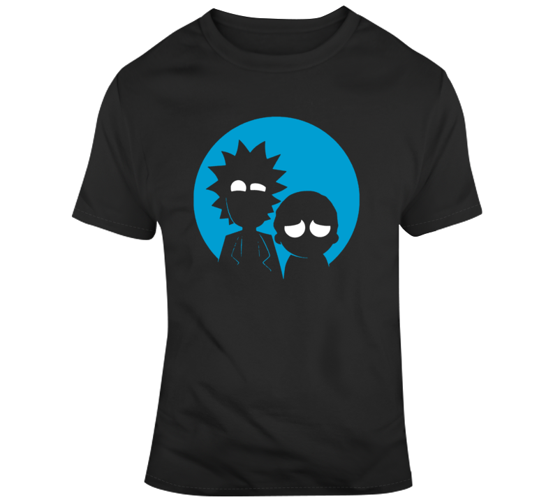 Rick And Morty Cartoon Sci Fi Tv Funny Parody Fan T Shirt