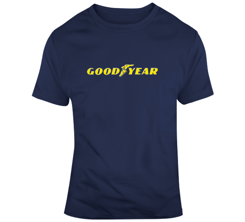 Goodyear Tires Famous Trusted Brand Icons Logo Fan T Shirt