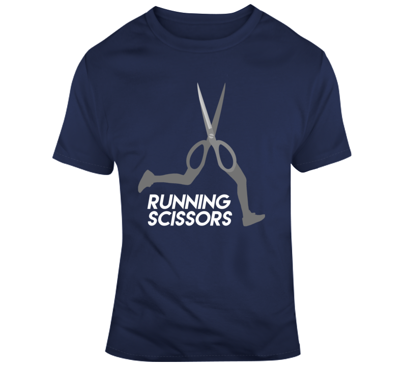 Running Scissors Funny Parody T Shirt
