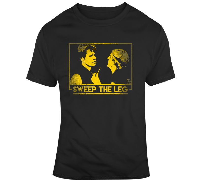 Sweep The Leg Karate Kid Original Vtg 80s Karate Mma T Shirt
