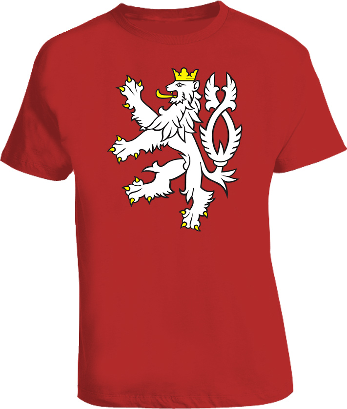 Czech Republic Rampant lion T Shirt
