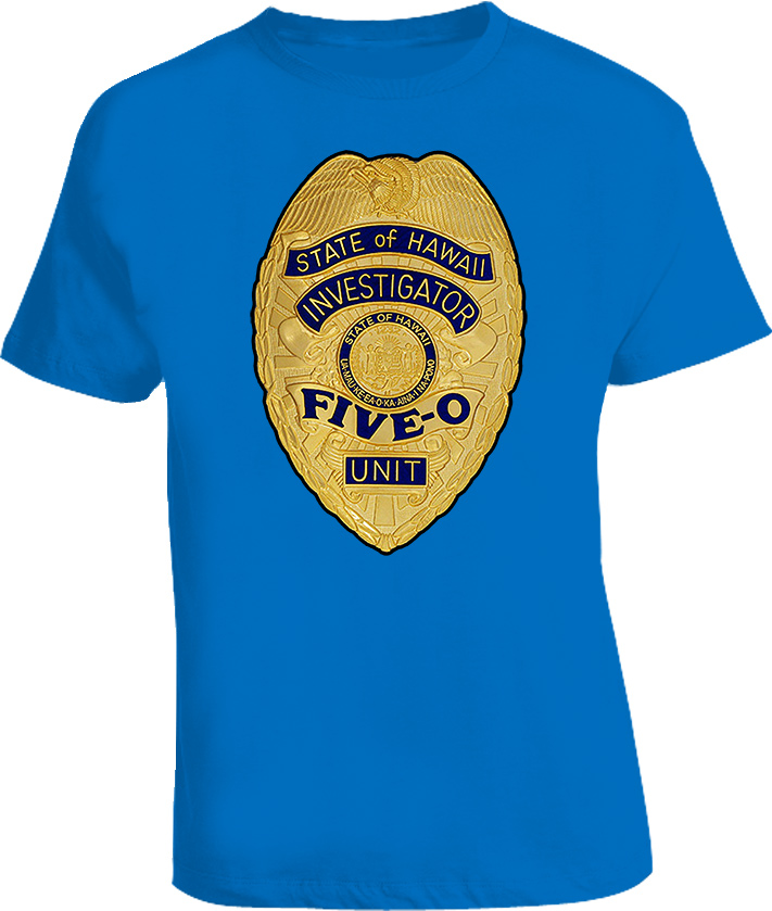 Hawaii Five O badge T Shirt