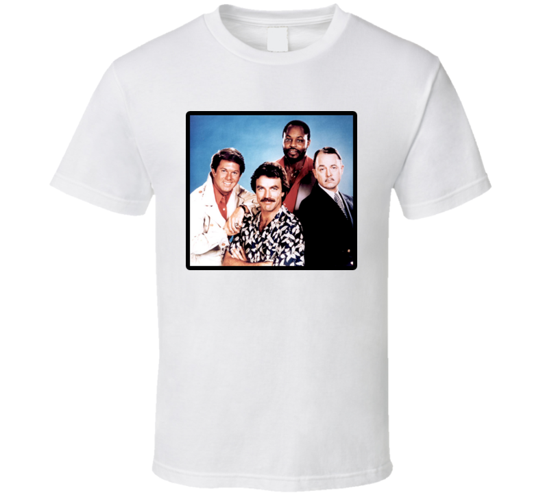 Magnum PI tv show Tom Selleck T Shirt