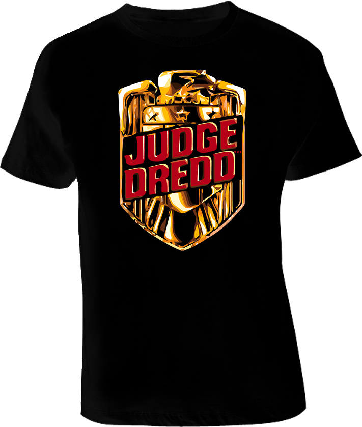 judge dredd i am the law shirt