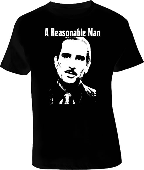 A Reasonable Man Godfather De Niro movie t shirt