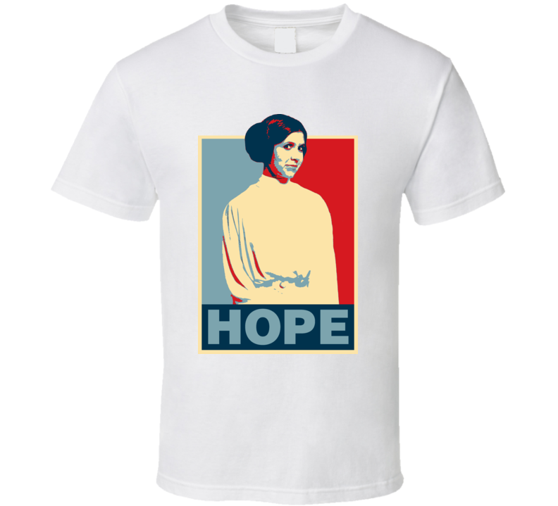 Princess Leia Star Wars Heroine Hope T Shirt 
