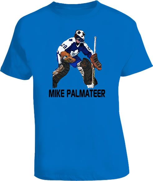 MIKE PALMATEER Leafs goalie retro t shirt