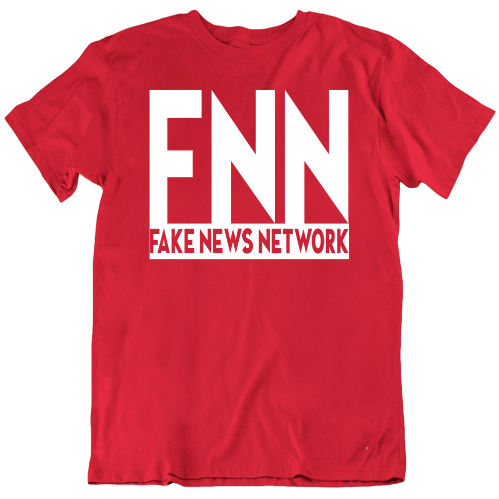 Fake News Network Funny Trump Usa Maga T Shirt