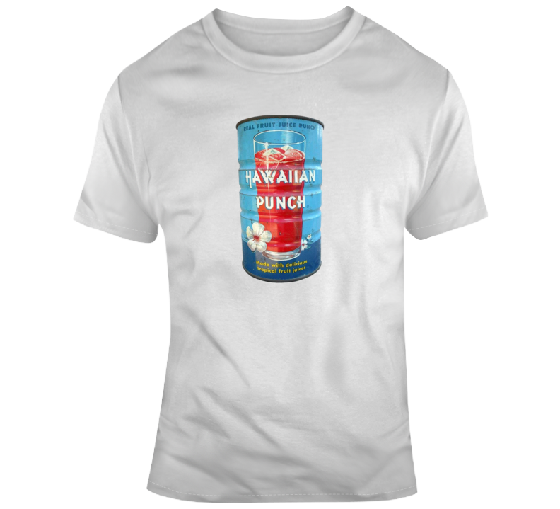 Hawaiian Punch Juice Can Parody Funny T Shirt