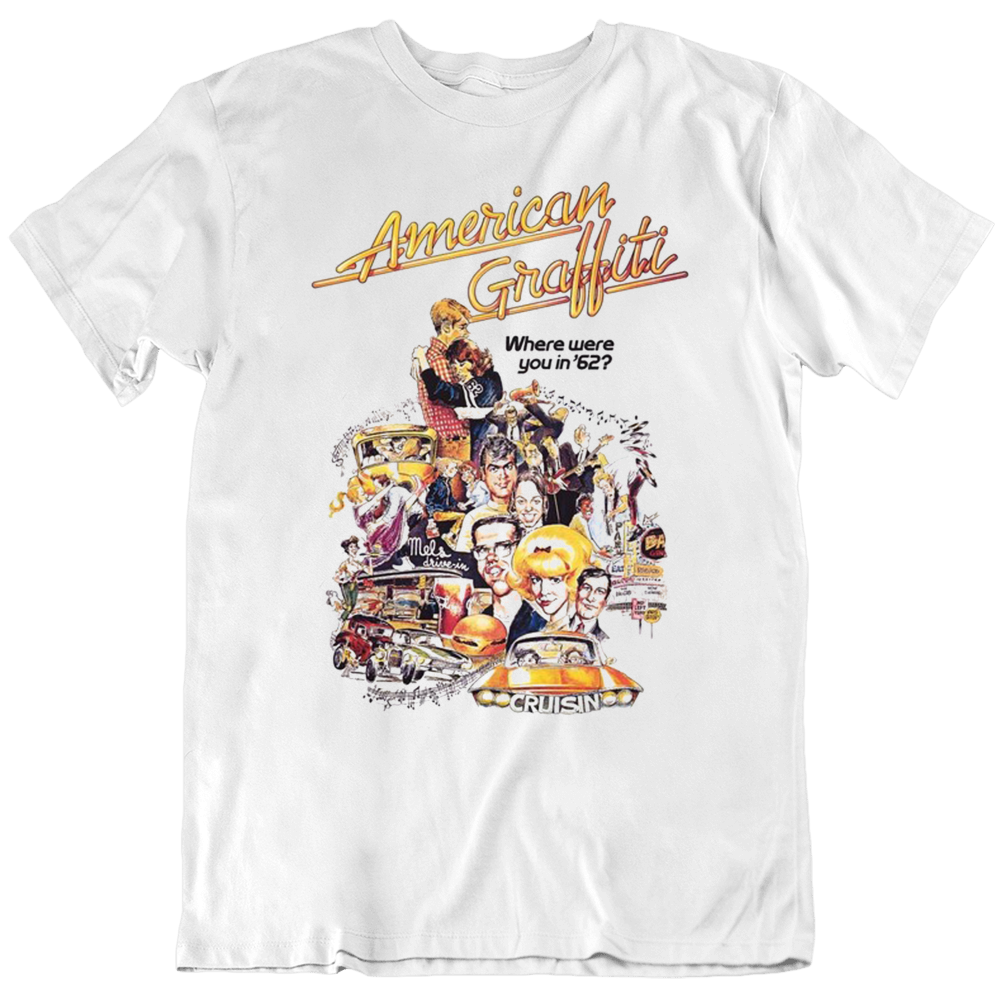 American Graffiti Retro Movie T Shirt