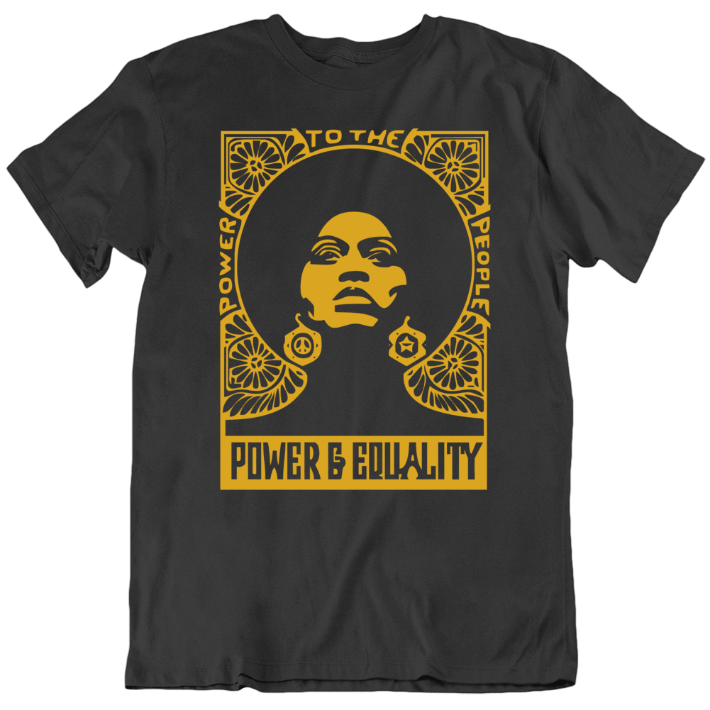 Power To The People Equality Hip Hop T Shirt