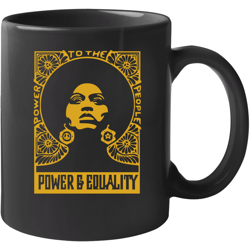 Power To The People Equality Hip Hop Mug