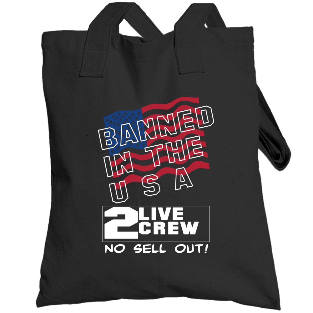 2 Live Crew Banned In The Usa Rap Hip Hop Totebag