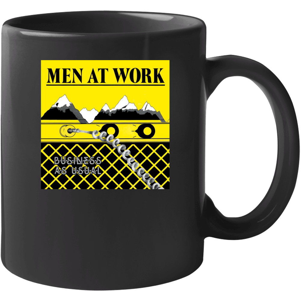 Men At Work Business As Usual Music Fan Mug