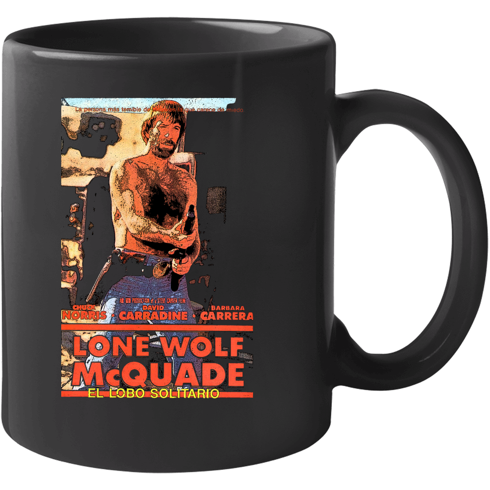 Lone Wolf Mcquade Chuck Norris Movie 80s Action Film Fan Mug