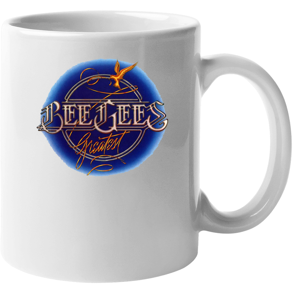 The Beegees Disco Rock 70s Gibb Mug