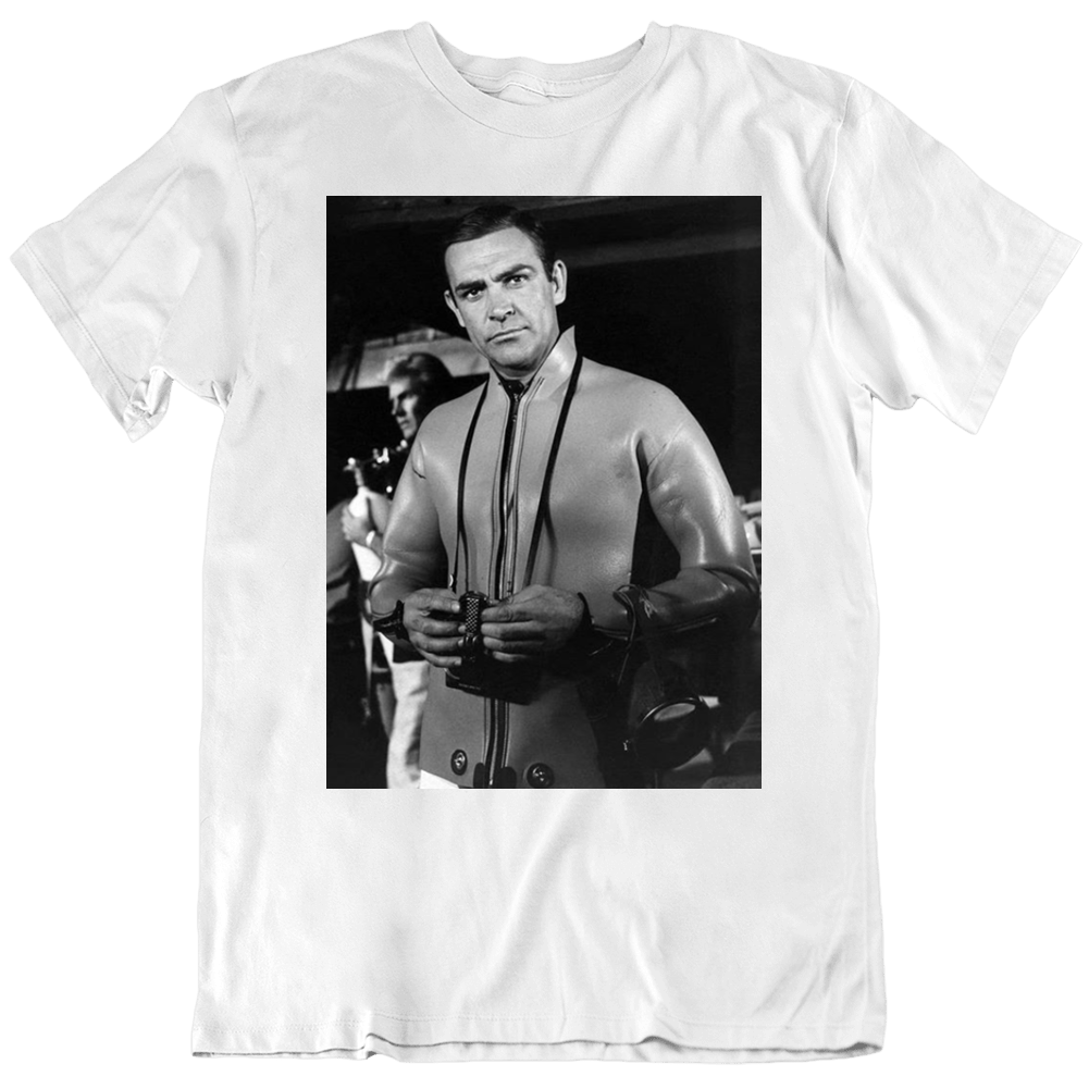 James Bond Sean Connery Movie Fan T Shirt