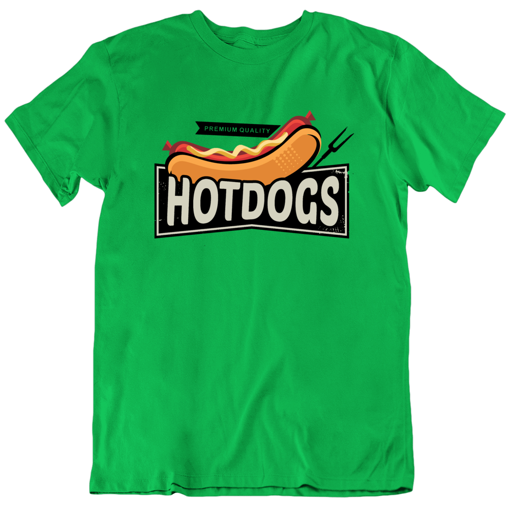 Hotdogs All American Favorite Food Beef Pork T Shirt