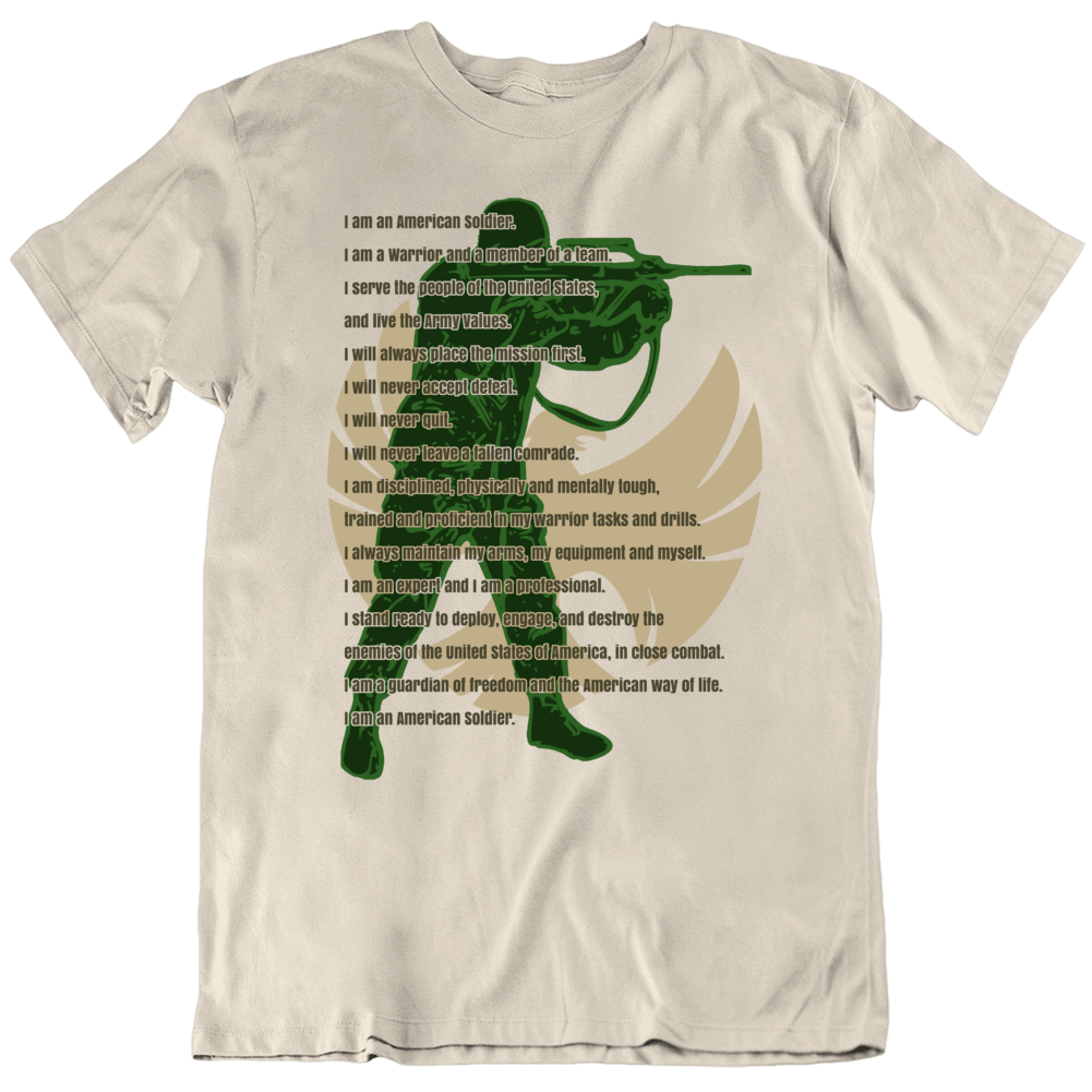 American Soldier Military Usa Veteran T Shirt