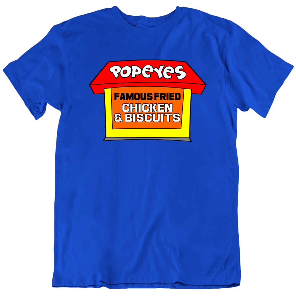Popeyes Chicken & Biscuit Restaurant Love Fan T Shirt