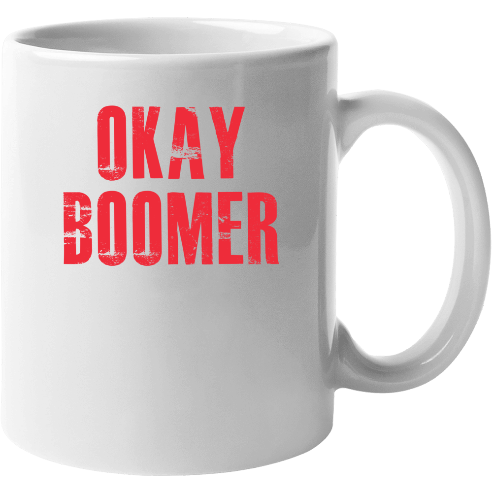 Okay Boomer Funny Climate Change Mug