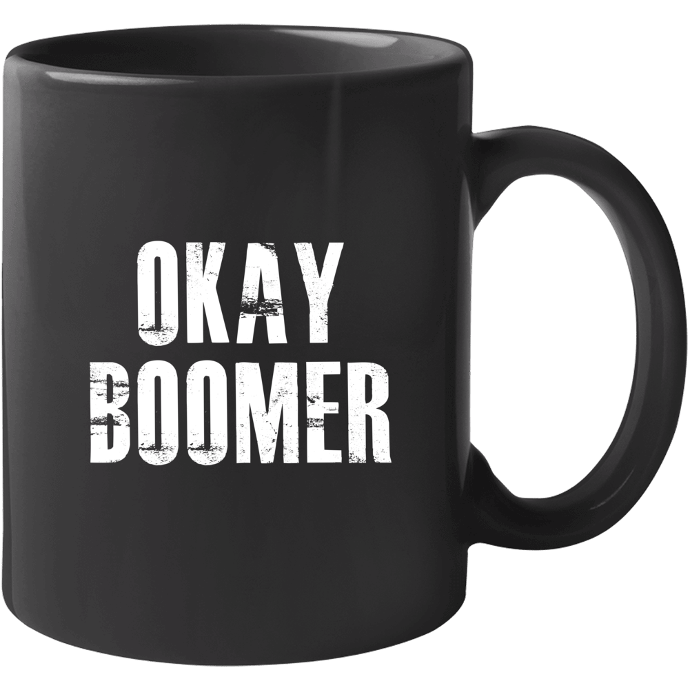 Okay Boomer Funny Climate Change Debate Mug