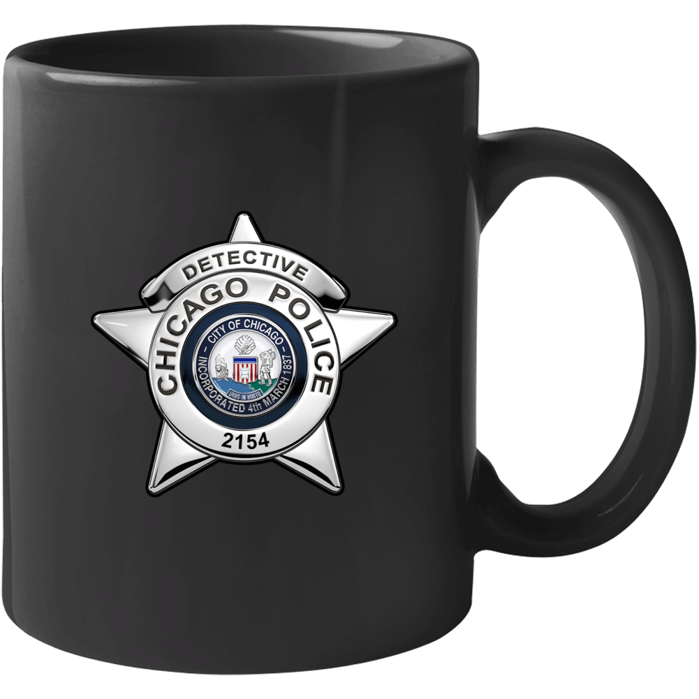 Chicago Police Detective Cop Coffee Cup Mug