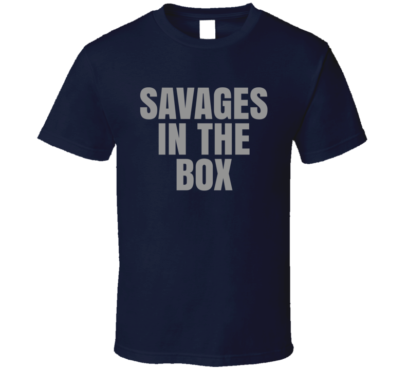 Savages In The Box New York Basesball T Shirt