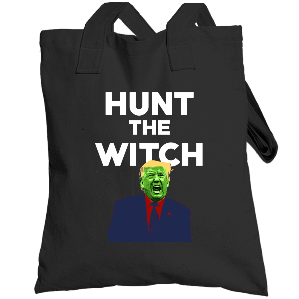 Hunt The Witch Impeach Trump Liberal Usa Totebag