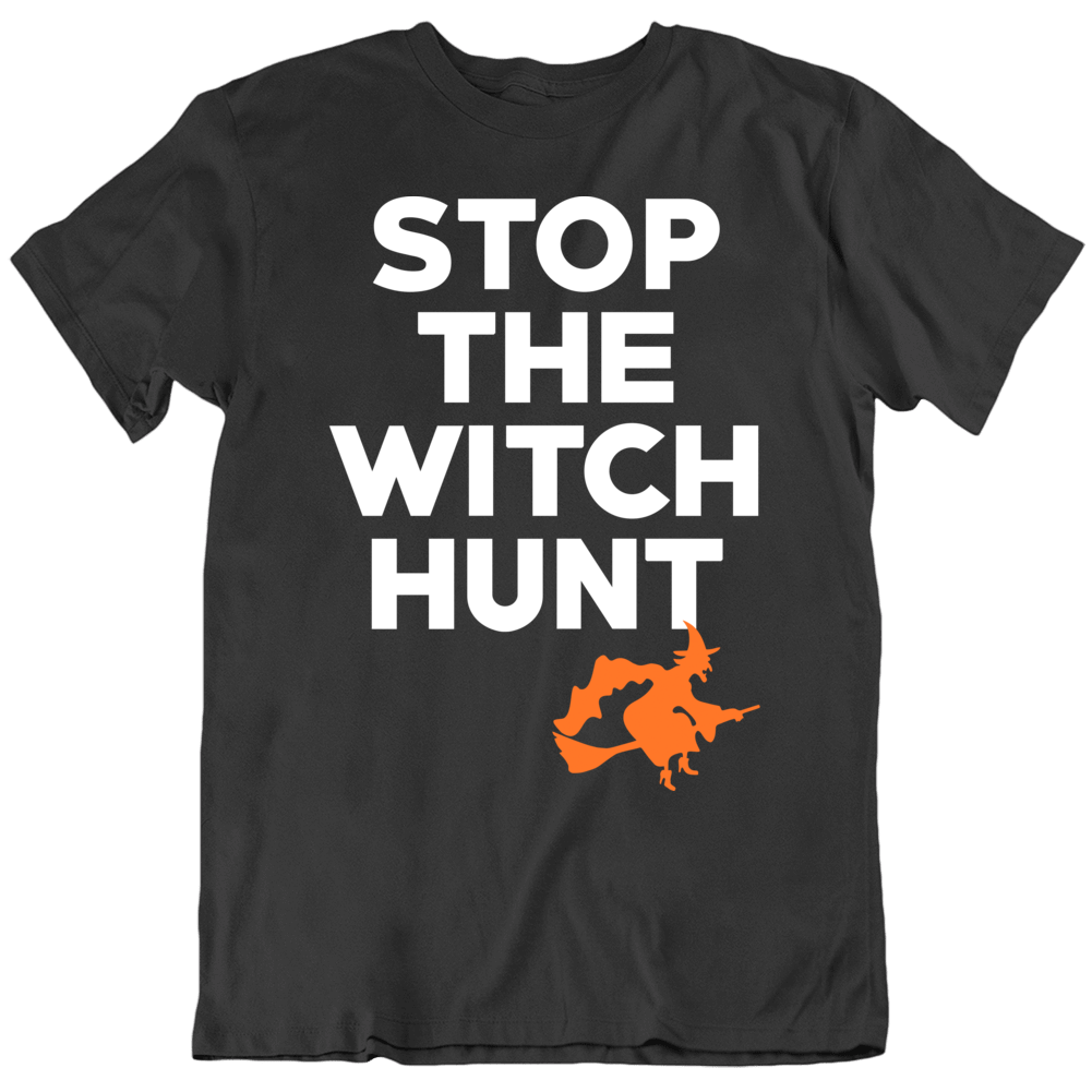 Stop The Witch Hunt President Trump Usa T Shirt