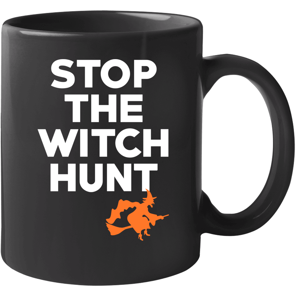 Stop The Witch Hunt President Trump Usa Mug