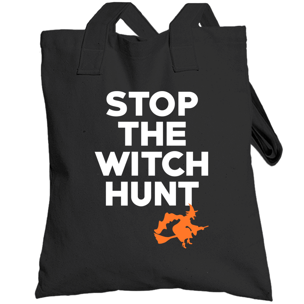 Stop The Witch Hunt President Trump Usa Totebag