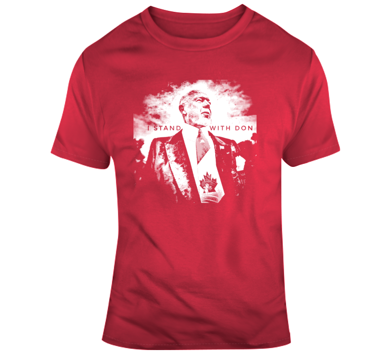 I Stand With Don Cherry Canadian Hockey Legend T Shirt