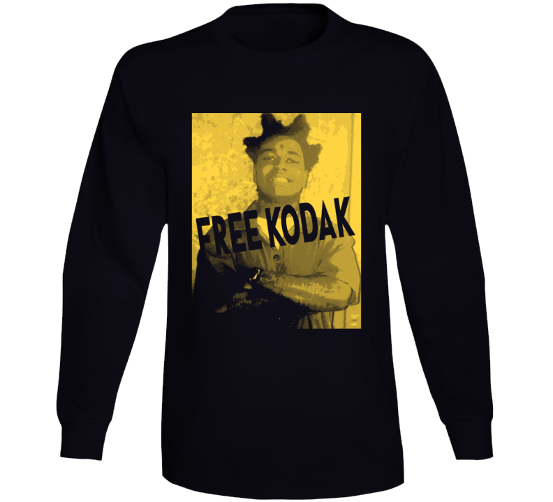 Free Kodak Black Rapper Hip Hop Music Fan Long Sleeve