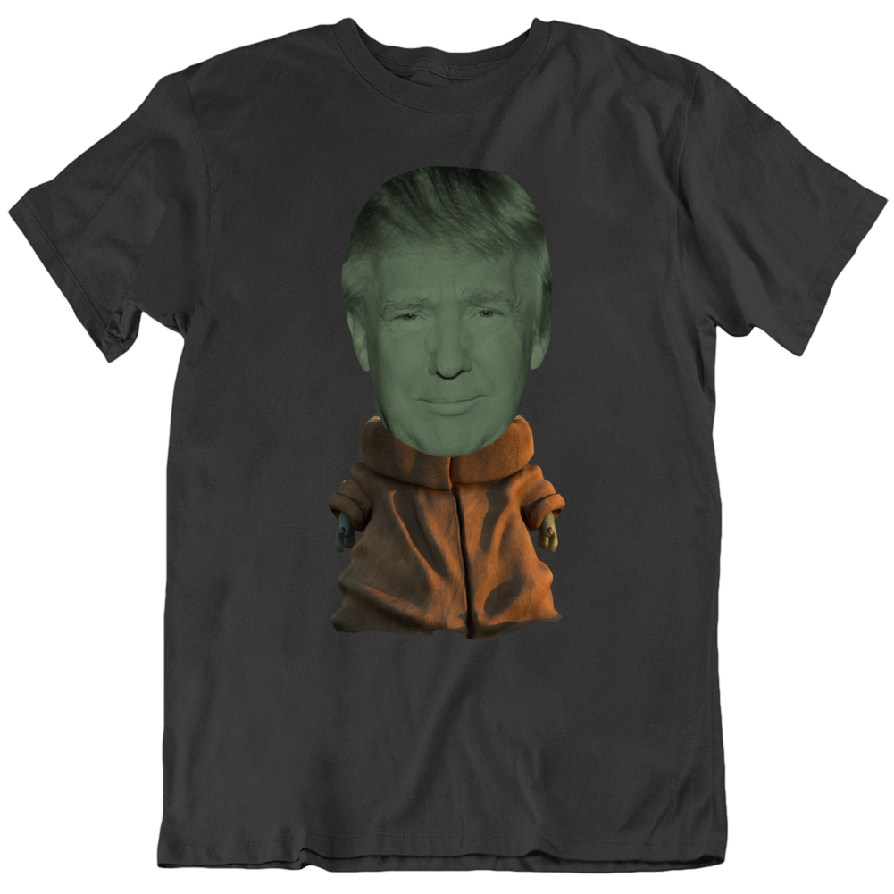 President Donald Trump Baby Yoda Parody Usa Republican T Shirt