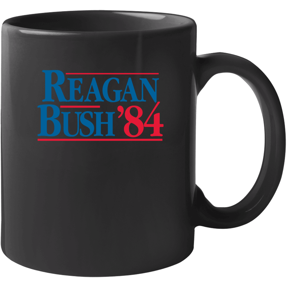 Reagan Bush 84 Usa President Vote Election Sign Mug