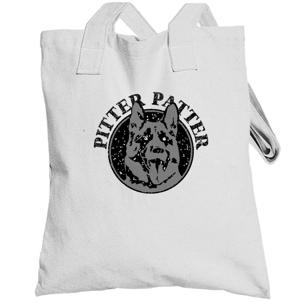 Pitter Patter Funny Totebag