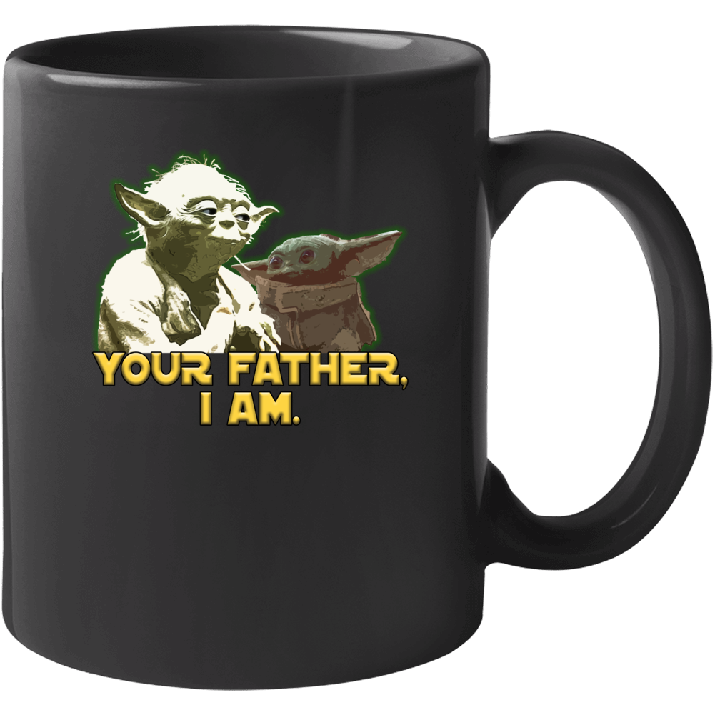 Your Father, I Am Yoda Star Wars Baby Parody Fan Mug