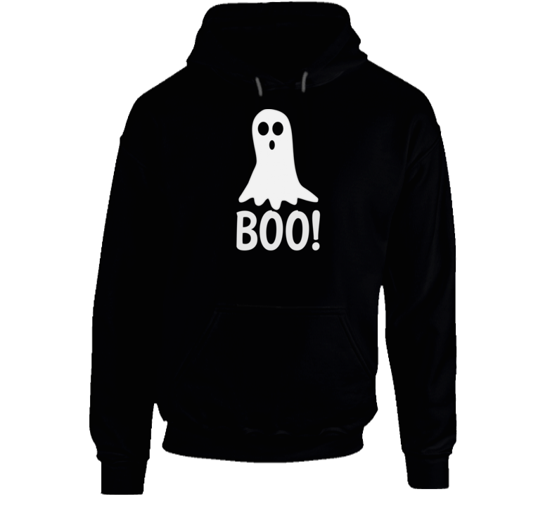 Funny Ghost Boo Halloween Hoodie