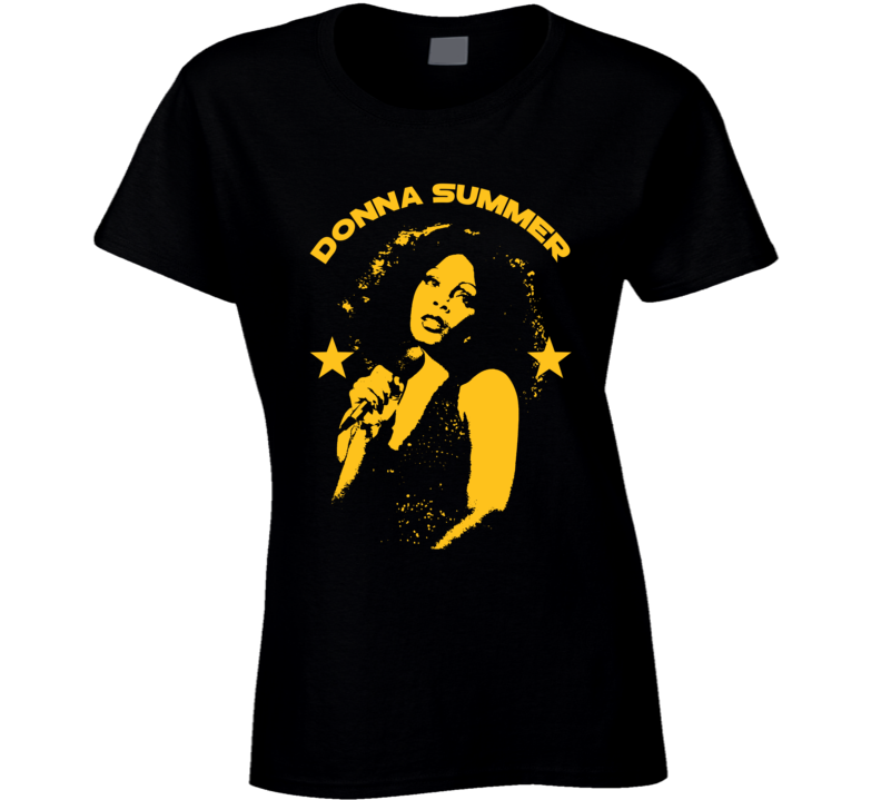 Donna Summer Icon Singer Legend Disco 70s Fan Ladies T Shirt