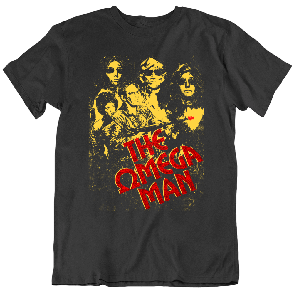 Omega Man Charlton Heston 70s Classic Movie Fan T Shirt