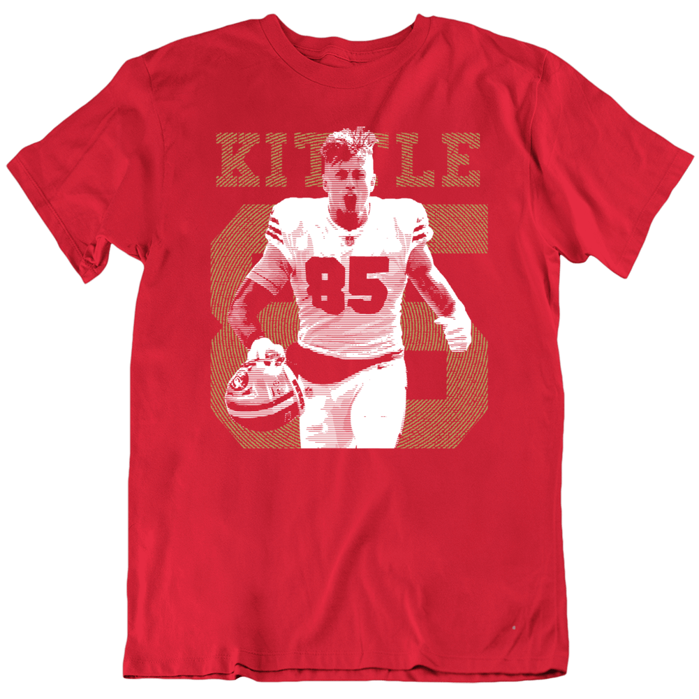 George Kittle San Fran Football Star Fan T Shirt