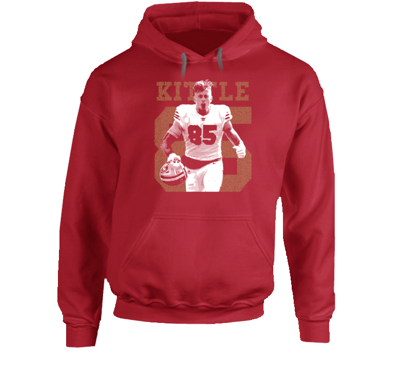 George Kittle San Fran Football Star Fan Hoodie