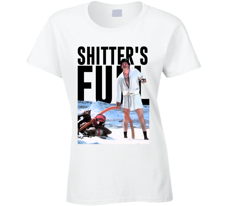 Shitter's Full Funn Christmas Vacation Uncle Eddie Ladies T Shirt